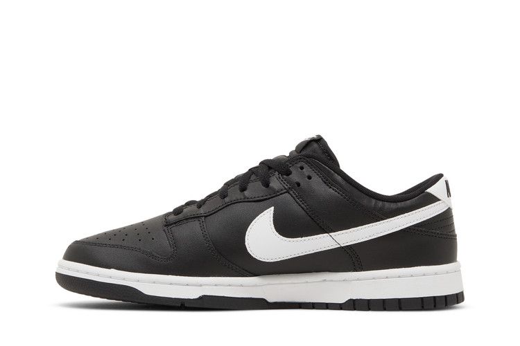 Мужские кроссовки Nike Dunk Low Black Panda 2.0 Черный/Белый/Черный/Белый