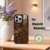 T-Tortoise Shell Marble  Phone Case For iPhone17,16,15,14,13,12,11 Plus,Pro Max Magnetic For Magsafe Wireless Charging