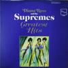 Виниловая пластинка SUPREMES  Greatest Hits MOS2663 Tamla Motown 1967 Канада SoulFunk Б/у