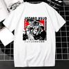 Japanese Anime JOJO Bizarre Adventure Graphic Print T Shirt Men Women Streetwear Short Sleeve Plus Size T Shirt Unisex 70271