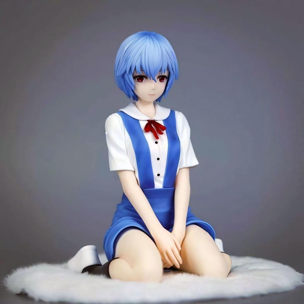 14 см/5,51 дюйма Аниме Евангелион Неоновый Генезис Фигурка Аянами Рей Фигурки Действия ПВХ Статуя Коллекционная Модель Игрушки Подарки