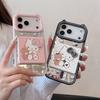 Чехол-зеркало с блестками Hello Kitty для iPhone 13/14/15/16/17 Pro Max
