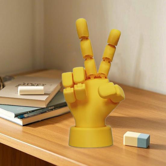 Модель руки с подвижными суставами, манекен руки для рисования, манекен руки с гибкими пальцами, украшение для стола, снятие стресса