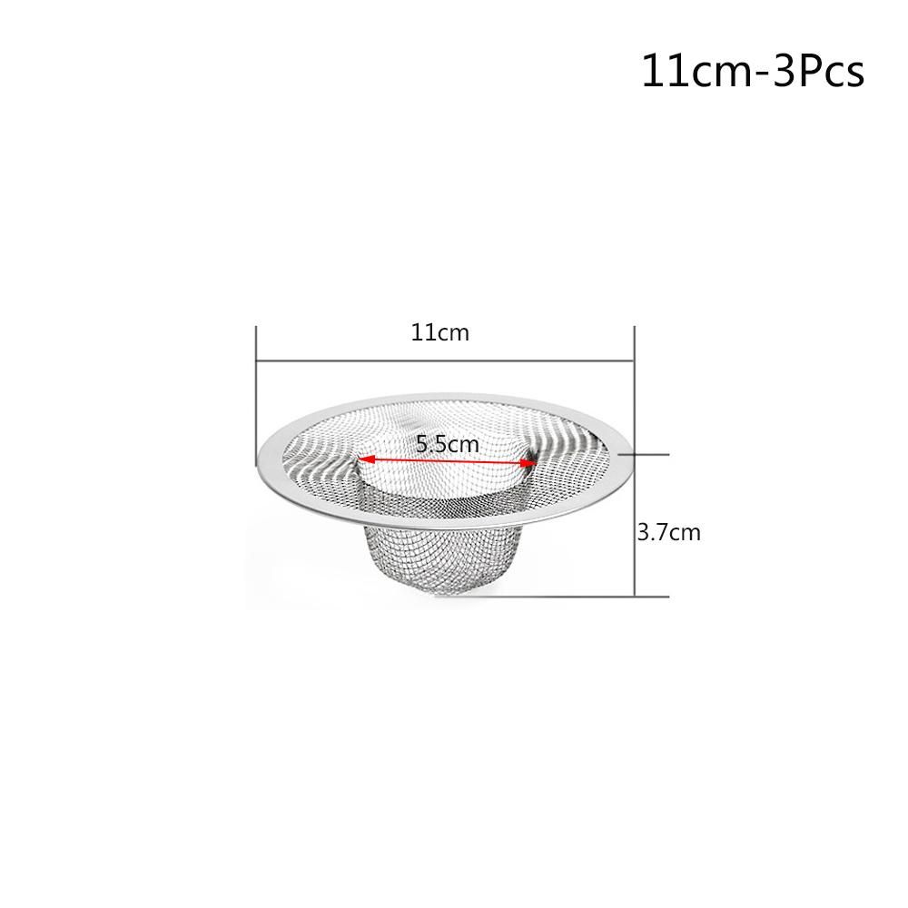 Kitchen New Hair Clean Up Shower Sewer Anti Clog Waste Catcher Mesh Trap Drain Filter Sink Strainer
