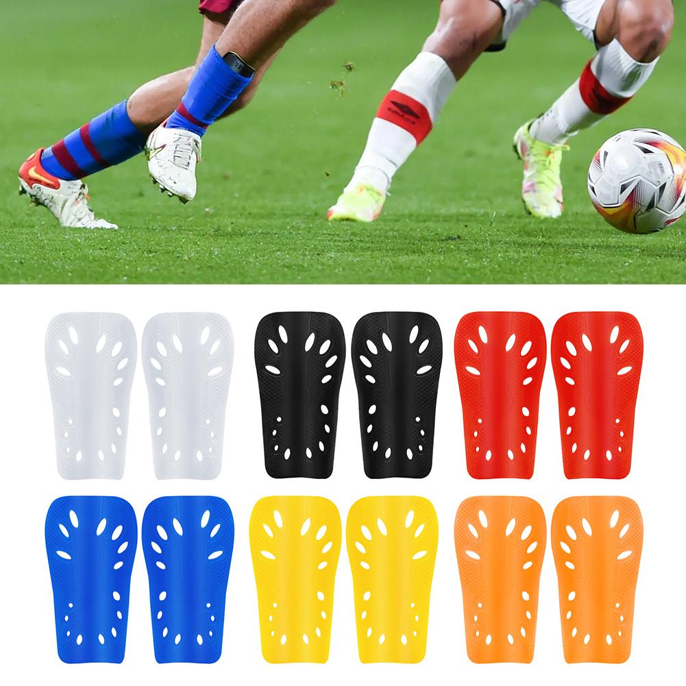 1 Pair Professional Soccer Shin Pads Cuish Plate Soft Football Shin Guard Pads Leg Protector Pads Sports Protective Equipment