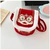 Chinese Style 2026 Red Envelope Lion Dance Children's Money Bag  Childrens Gift