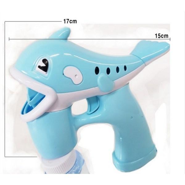 Fun Zone Pong Pong Dolphin Bubble Gun 60 мл Корейские детские игрушки