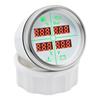 8 Color LED 4 In1 52mm Digital Gauge Fuel Level + Oil Pressure BAR + Water Temperature + Voltmeter Gauge Car Boat Yacht 0-190ohm