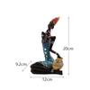 African Ornaments Wine Case Study Room Decoration Art Retro Home Resin Creative Living Room Character Black Women's Clothing