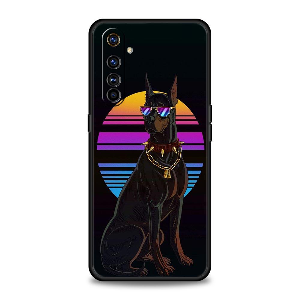 Чехол для телефона Doberman для Realme C67 C63 C55 C53 C35 C25 C21 GT 2 3 5 6 10 11 12 13 Pro Plus 5G Мягкий ТПУ Чехол для телефона Fundas Capa Сумка