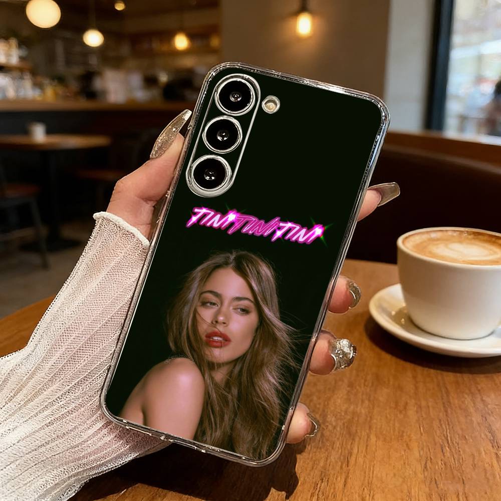 1 шт. Чехол для телефона Tini T-Triple S-Stoessel для Samsung S25, S24, S21, S22, S23, S30, Ultra, S20, Plus, Fe, Lite Прозрачная крышка