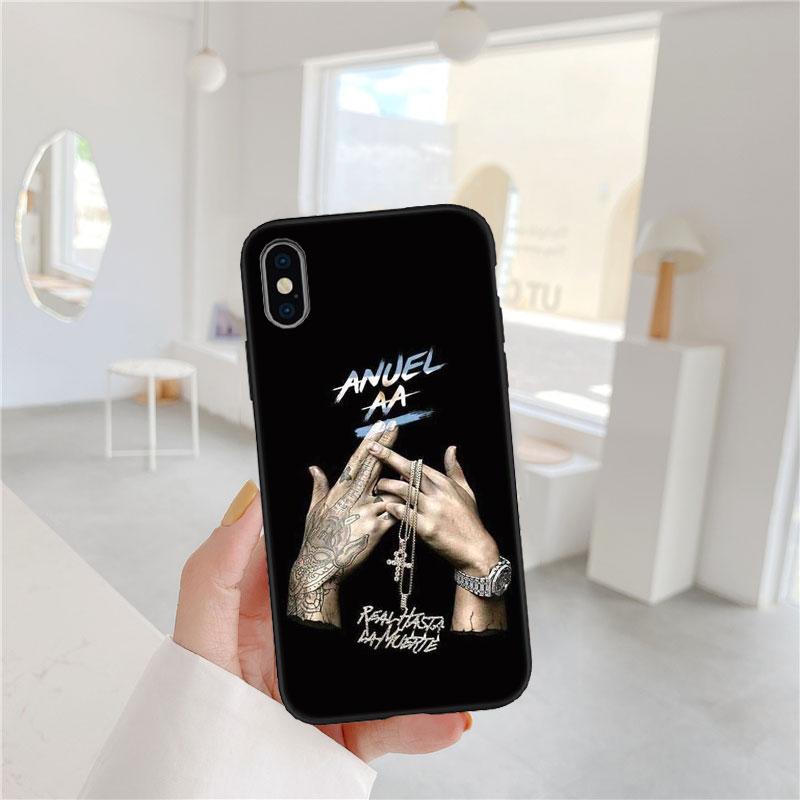 LO11 Anuel AA Soft Shell Phone Case for Redmi Note 10 11 12 Pro Max 10S 10C 10T 11A 11S 12S 12C
