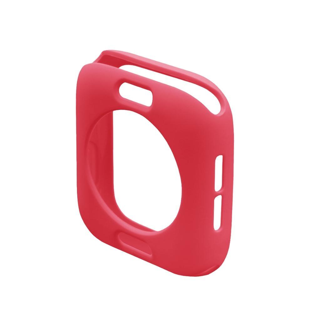 Защитный чехол для Apple Watch SE/6/5/4/3/2/1 40 мм 44 мм для серии iWatch 42 мм 38 мм мягкий чехол из ТПУ