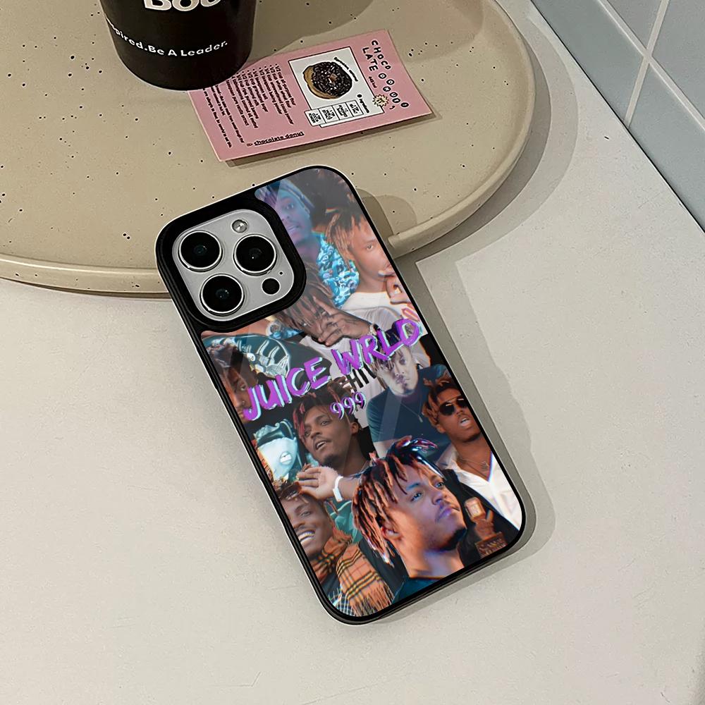Чехол для телефона Rapper 999 J-Juice W-WRLD для Iphone 17 16 15 14 Air 13 12 11 Pro Max Mini Plus Fundas Shell PC+TPU Cover