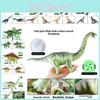 Мягкая силиконовая модель динозавра для детей, коллекционная, забавная, развивающая, подарок для игры