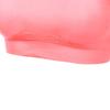 Women Running Fitness Yoga Seamless Bra Low Impact Back Sports Comfy Bra Vest for Exercise Pink M