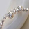 Women Bracelet Faux Pearl Elastic Warm Luster Minimalist Fit Bracelet Design Easy on Off No Clasp
