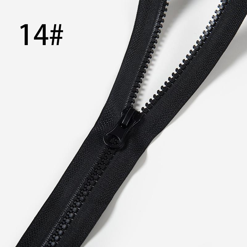 5# Спиральные молнии из смолы Портной Цветная молния с открытым концом DIY Ручная работа Пуховик Пальто Одежда Швейные аксессуары