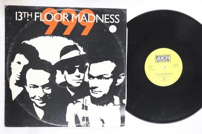 12-дюймовая пластинка 999 - 13th Floor Madness 12ION155 ALBION 1983 UK Rock Б/у