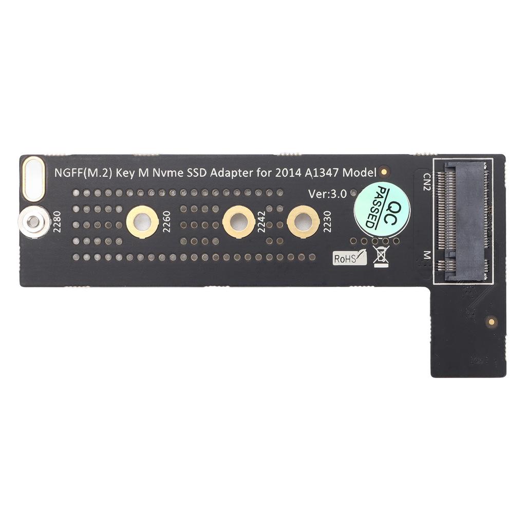 Карта-адаптер M.2 NGFF M Key NVME SSD Карта-конвертер с винтами Шестигранный ключ для MacBook Mini A1347 MEGEN2 MEGEM2
