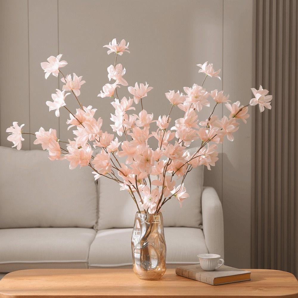 Artificial Design Fake Flowers Fake Material Flower Bouquets  Garden Decor