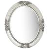 VidaXL Wall Mirror Baroque Style 50x60 Cm Silver 320350