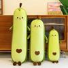 Авокадо длинная подушка для обнимания ногами во сне, супер милая плюшевая игрушка, тряпичная кукла