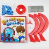 1 Набор для игры в лопание шариков, Забавная настольная игра для семьи, Включает 10 шариков, 9 палочек, кубик, подставку, раму для лопания шариков, розыгрыши