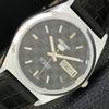 AUTOMATIC SEIKO 5 JAPAN MENS 6309A REFURBISHED BLACK COLOR DIAL WATCH A440276-9 Sk-a440276-1