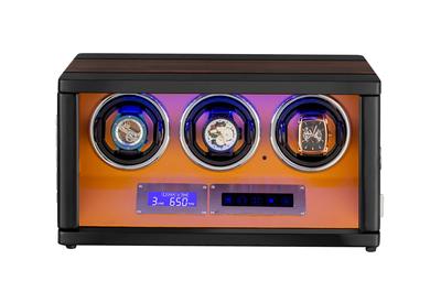 HOKUTO Подзаводная машинка для часов Автоматический подзаводчик для часов 3 Подзаводная машинка со светодиодной подсветкой Автоматический подзаводчик для часов Корпус часов 3 (Магазины