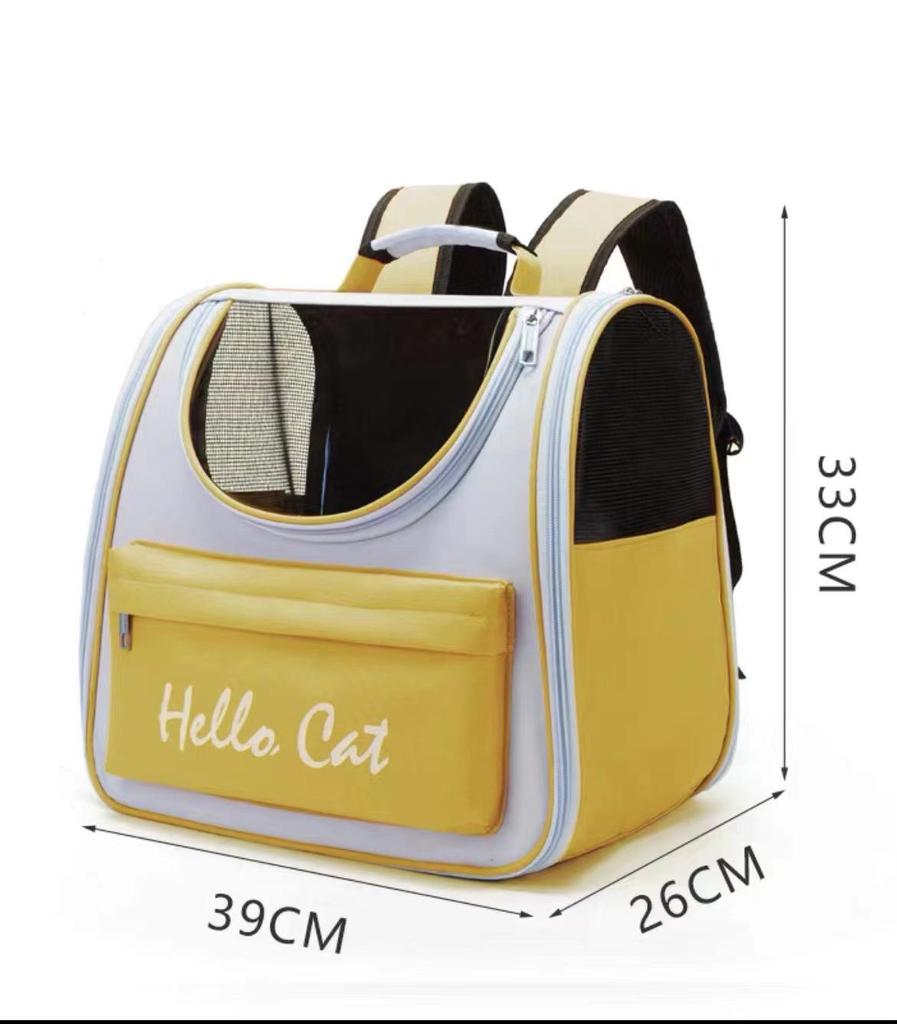 Versatile Extra-Large Pet Backpack for Cats & Dogs - Convenient, Portable, and Spacious for Outings