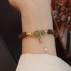 Natural Agarwood Bracelet Agate Fashion Women Daily Jewelry Lucky Gift