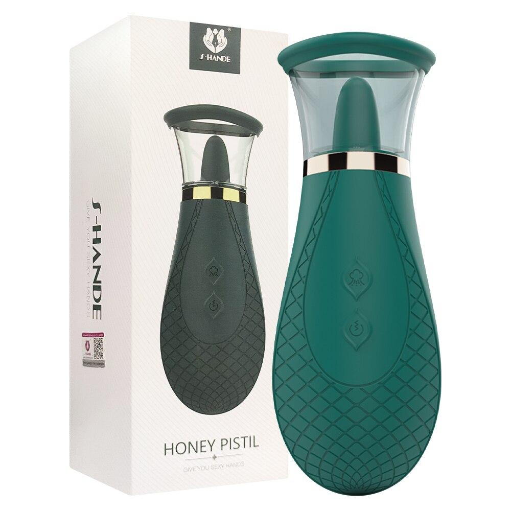 Женский вибратор для лизания языка, массажер для точки G, клитора, стимуляция влагалища, щекотка клитора сосков, 10 режимов вибрации, секс-игрушки для женщин