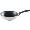 Wok En Inox - Pyrex - ET28BWX/6146 - 28 Cm - Anti-adhésif - Fond 3D Exclusif