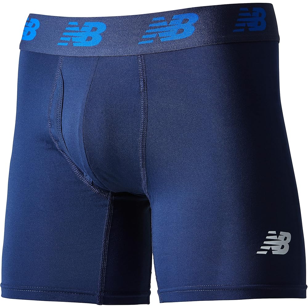 New Balance Premium Boxer Briefs 6 Inch Front Opening Quick Dry 3 Pack
