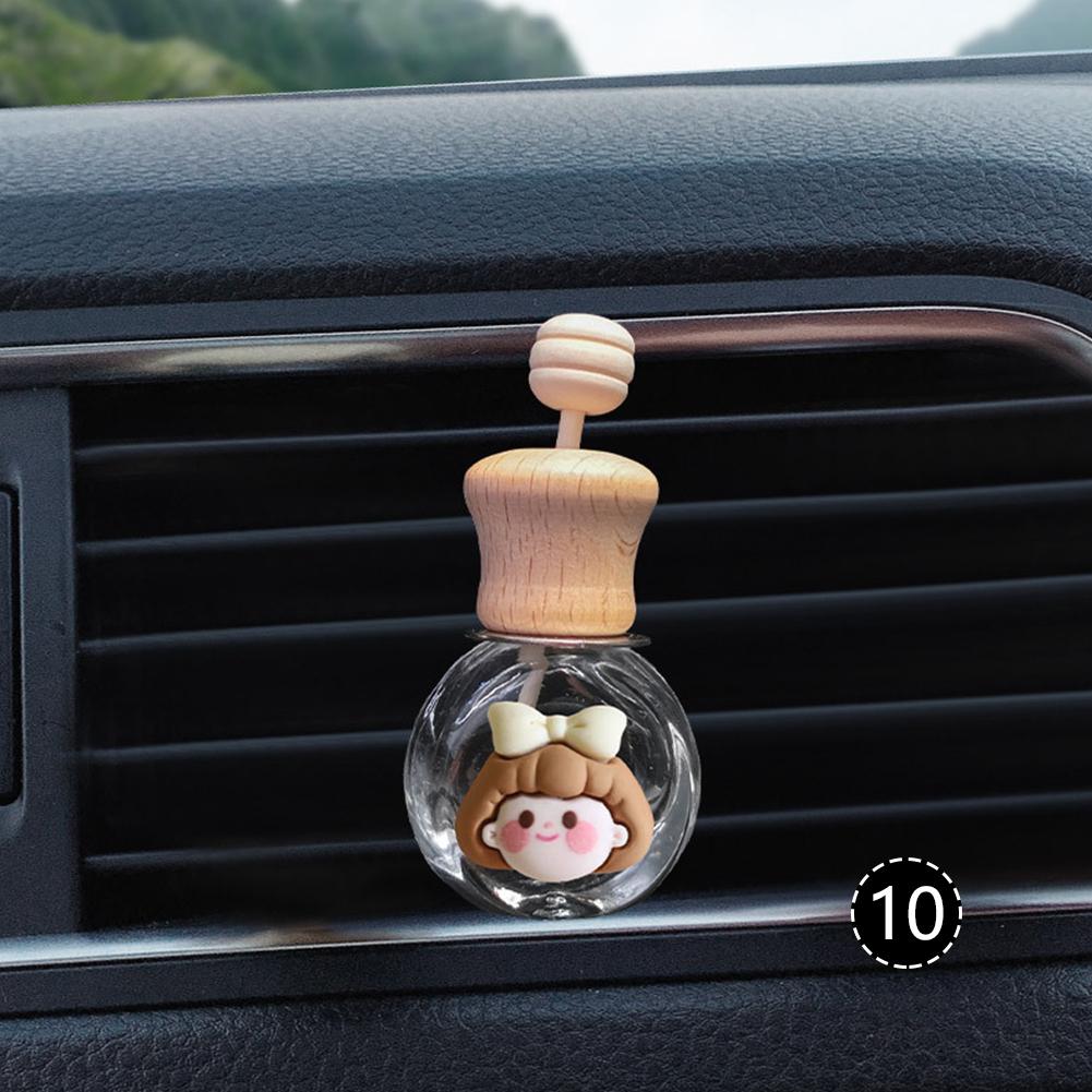 Автомобильный флакон духов, подвеска для духов, освежитель воздуха, подвесная стеклянная бутылка, авто орнамент, эфирные масла, диффузор, ароматизатор