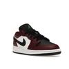 Детские кроссовки Air Jordan 1 Low SE GS Dark Beetroot Red Roma-Green White DM0589-635