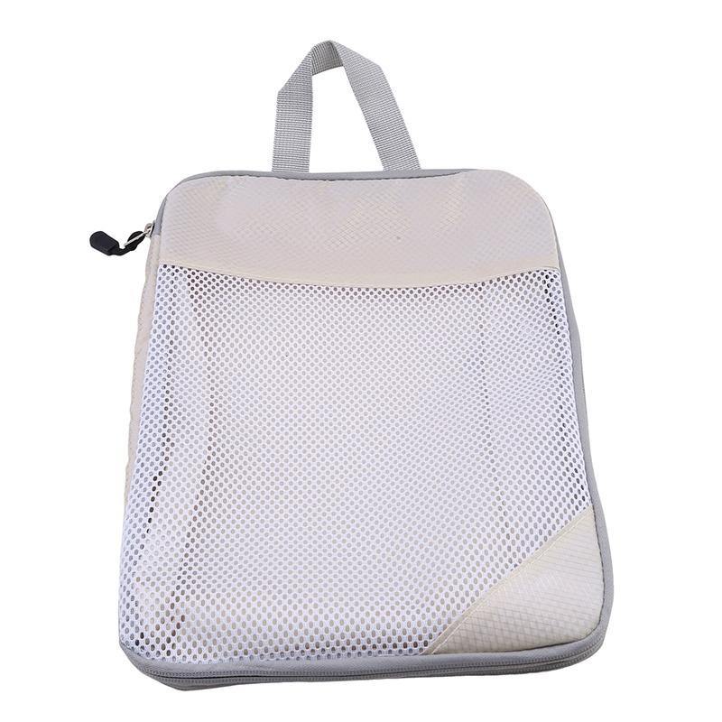 Travel Packing With Handles Compression Mesh Organiser For Clothes Holiday Utensils