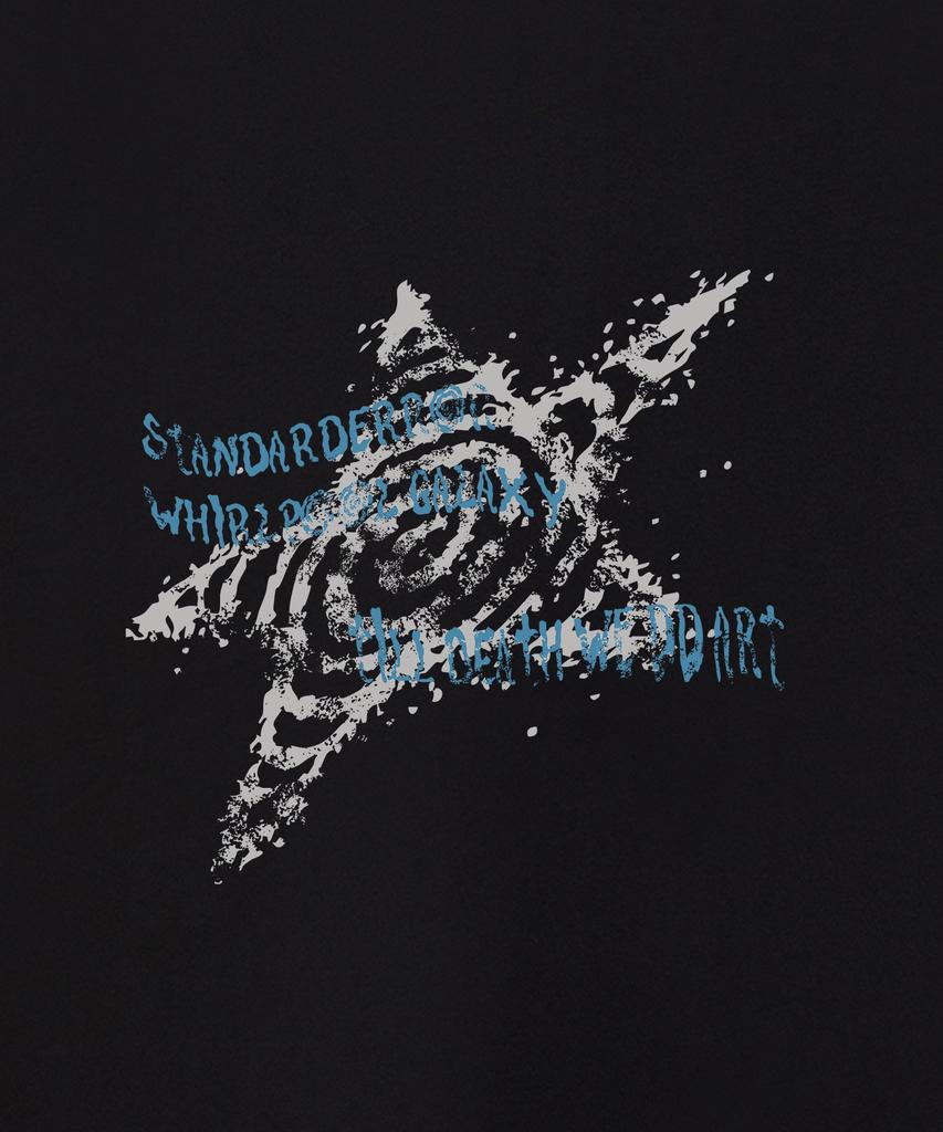 STANDARDERROR 87-Stan332 Галактический Сбой Звездная Трещина Однотонная Футболка с Коротким Рукавом (2 цвета)
