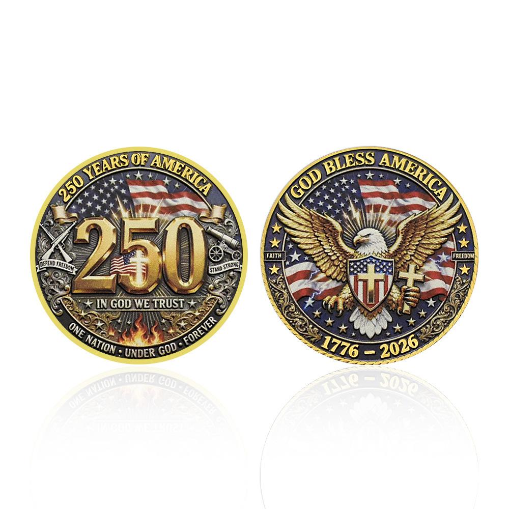 21 commemorative coins for the 250th anniversary of the founding of the United States, Statue of Liberty medal relief commemorative medal