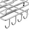 with Hooks Cutting Board Holder Hanging Rack Pot Lid Storage Rack  Office