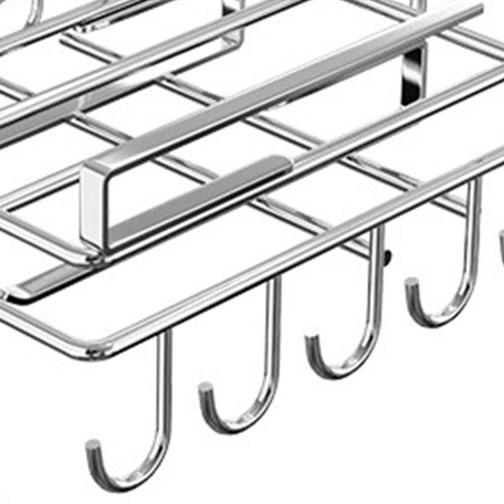 with Hooks Cutting Board Holder Hanging Rack Pot Lid Storage Rack Office