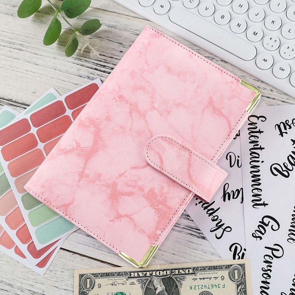 Folder Writing Pads Wallet Notebook Planne Money Saving Binder Cover Notebook Cover Budget Binder