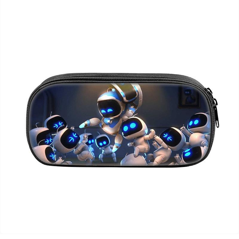 Пенал Astro Bot Космический Робот для Детей из Нейлона с Отделениями