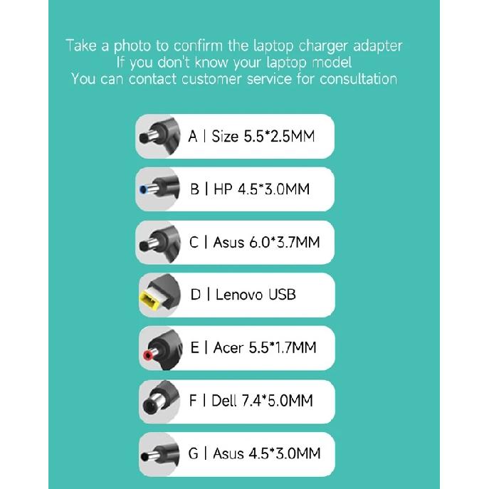 KFD 150W 135W 120W Gaming Laptop Car Charger DC Power for Lenovo Legion ASUS MSI HP zbook Dell Acer Chicony Cigarette Lighter