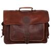 Новая мужская натуральная винтажная коричневая кожаная сумка через плечо портфель для ноутбука