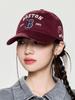 Кепка-бейсболка Bos Emelbi Cooperstown с нашивкой, без структуры (D.Wine)