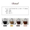 [Lotte Raka] Tote Bag With Zipper Luxury  Handbag Handbag Lightweight PU Leather Ladies Men's (Khaki)