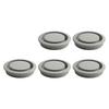 Cabinet Vents ABS Plastic Air Vent Decor Grey/Black/Brown/White