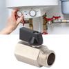 2PCS Brass Brass Ball Valve Female To Male Thread Household Tap Water Ball Valve  Water Line Control